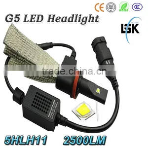 Long Time to Use g5 LED Car LED Head Lamp Universal Led Kit 2500LM Led Car Headlight Kit H11 thumbnail-1