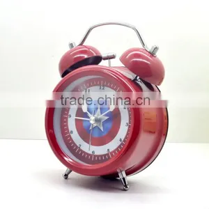 (novelty) Table Desk Alarm Clock, Metal Digital Clock, Cartoon Decoration Clock for Kids thumbnail-1