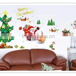 ALFOERVER PVC Merry Christmas Decals,christmas Pvc Decals,pvc Removable Decals thumbnail-5