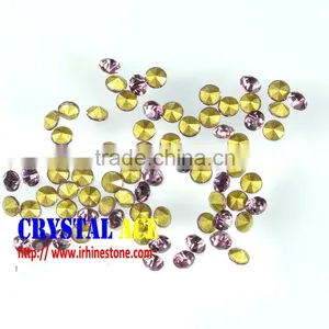 Light Amethst MC Cristals, Foiled Point Back Stones, Diamond Beads for Accessories thumbnail-1