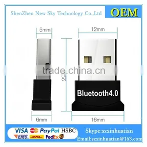 Factory OEM V4.0 Mini Usb Wireless Bluetooth BCM20702 Chipset Dongle Broadcom Bluetooth Dongle Adapter thumbnail-2