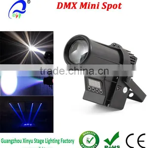 DMX512 LED Pinspot Light 10W RGBW 4-in-1 LED Wash Beam Pinspot Stage Spotlight Projection Effect Lighting thumbnail-1