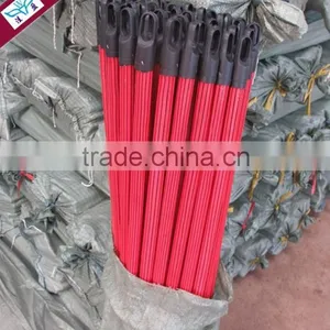 Guangxi Hardwood Superior Cheap 110CM 120CM 150CM Pvc Coated Wooden Broom Handle thumbnail-1