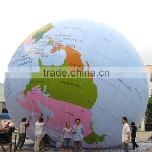 2m PVC Inflatable Earth Balloons thumbnail-3