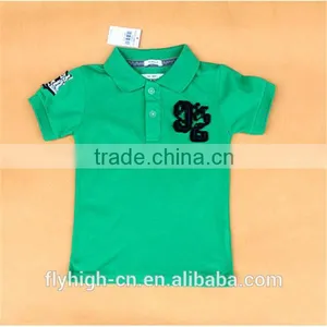 Logo Printed t Shirt Fashion Custom Polo t Shirt for Kids thumbnail-1