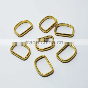Metal Colored Gunmetal Fashion d Ring Belt Buckle thumbnail-1