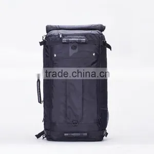 Multifunctional Black Hiking Backpack With Laptop Compartment thumbnail-1