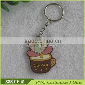 Custom Souvenir Flower Keychain thumbnail-1