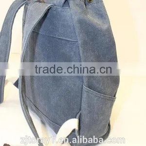Canvas Popular Korean Backpack Manufacturer Materials thumbnail-3
