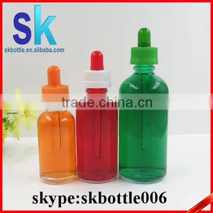 1oz Clear Glass Bottle With Dropper thumbnail-2