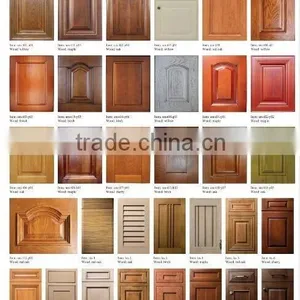 Cherry Wood Benchtop Kitchen Wall Hanging Cabinet Made in China thumbnail-3
