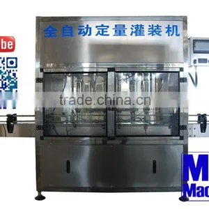 Hot Sale MIC-ZF6 6 Nozzles Automatic Linear Bottle Filling Capping Labeling Machine Speed at 2000BPH thumbnail-1