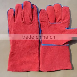 [Gold Supplier] HOT ! Leather Welding Safety Glove thumbnail-1
