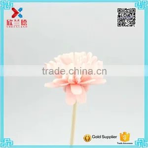 Pink Color Sola Flower Fragrance Diffuser With Rattan Stick thumbnail-3