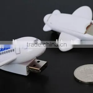 Wholesale Plastic Airplane Usb Flash Drive thumbnail-1