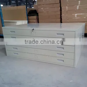 Office Furniture Steel Drawing Cabinet / Steel Map File Cabinet thumbnail-3
