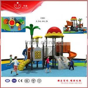 2015 Hot Sale Commercial Kids Games Plastic Outdoor Playland Equipment thumbnail-1
