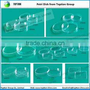 Toption Lab Disposable Sterile Petri Dish 90*15mm thumbnail-1