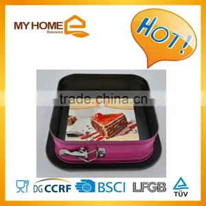 Square Springform Pan With Non-stick Coating thumbnail-1