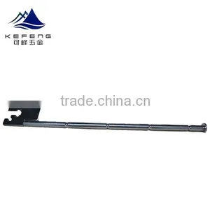 Metal Display Cloth Pole With Barrier thumbnail-1