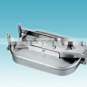 Customized for Clients of Various Kinds of Stainless Steel Fittings of Square Manhole Cover thumbnail-1