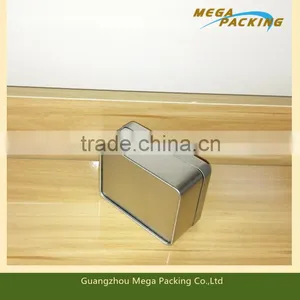 Luxury Silver Square Candle Tin Soy Wax Tin Can With Factory Price thumbnail-3