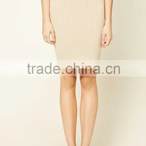 New Arrival Elegant Bodycon Mature Lady Pencil Midi Skirt thumbnail-6