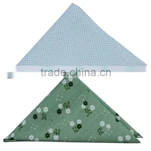 Blue Flower Colour 100% Cotton Printed Fabric thumbnail-4