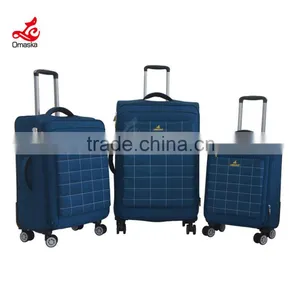 High Quality Fashion Wheeled Oxford Nylon Luggage Bag Luggage Factory Cheap Price thumbnail-1