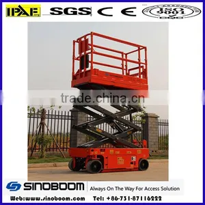 280 kg Capacity 4-6 Meters Lifting Height Electric Hydraulic Scissor Lift Hydraulic Scissor Lift thumbnail-1