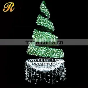 Christmas Led Spiral White Light House Ceiling Decoration thumbnail-4