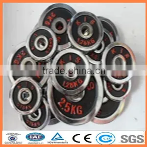 0.5KG 1KG 1.25KG 1.5KG 1.75KG 2KG 2.25K Black Paint Red Word Dumbbell thumbnail-1