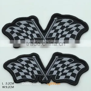 The Flag Iron on Clothing Woven Labels thumbnail-1