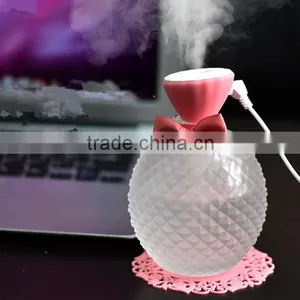 Mini Humidifier DC 5V Room Home Office Decorative Air Diffuser USB Portable ABS Water Bottle Aroma Mist Maker thumbnail-6