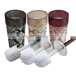 Plastic Toilet Brush With Holder thumbnail-1