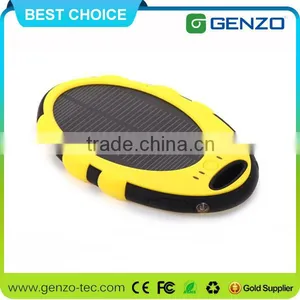 Best Selling !!! China Manufcturer Portable 5000mah Solar Power Bank for Mobile Phone thumbnail-4