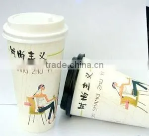 Eco-friendly Material Top Quality Logo Printed Custom Paper Cup thumbnail-2