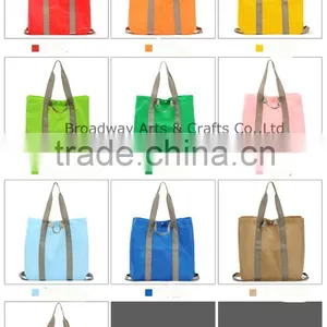 Large Round Blank Canvas Bag Wholesale thumbnail-4