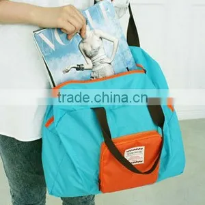Waterproof Nylon Foldable Shopping Bag for Women thumbnail-3