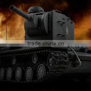 Pz.754(r) German Captured Grey Airsoft BB VS RC 1/24 Battle Tank thumbnail-1