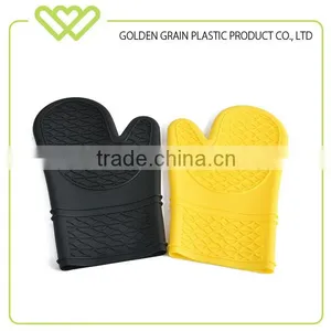 Heat Resistant Softtextile Silicon Kitchen BBQ Cooking Glove thumbnail-3