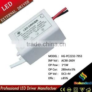 HG-PC2232-7953 LED Driver Lamps Driver 1*1W thumbnail-1