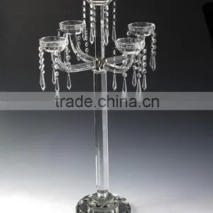 Floor Standing Crystal Candle Holder in China thumbnail-1