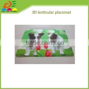 Custom Lenticular Plastic 3D Placemats of Animal thumbnail-2