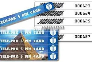 5-Pin Paper Phone Cards thumbnail-1