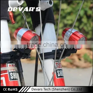 Stock Sale Aluminum Alloy Bicycle Headlights Taillights With Battery thumbnail-2