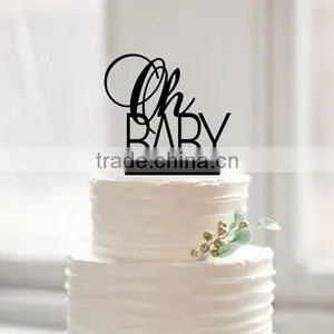 Wedding Cake Topper Personalized Name and Date Couple Silhouette Toppers Rustic thumbnail-1