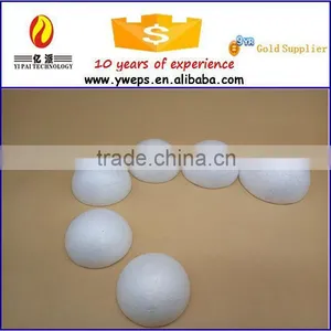 White Polystyrene Half Round Ball thumbnail-1