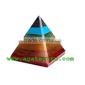 Chakra Pyramid Stone : Wholesale Pyramids Khambhat Supplier thumbnail-1