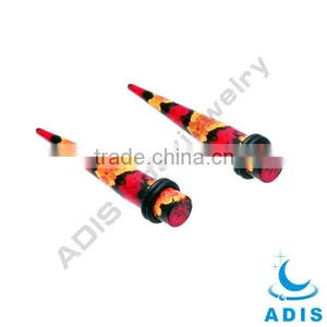 Wholelsale Custom Acrylic Stretching Ear Taper Set thumbnail-6